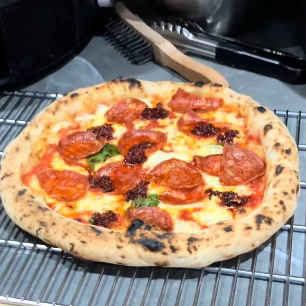 Pepperoni with Hot Honey